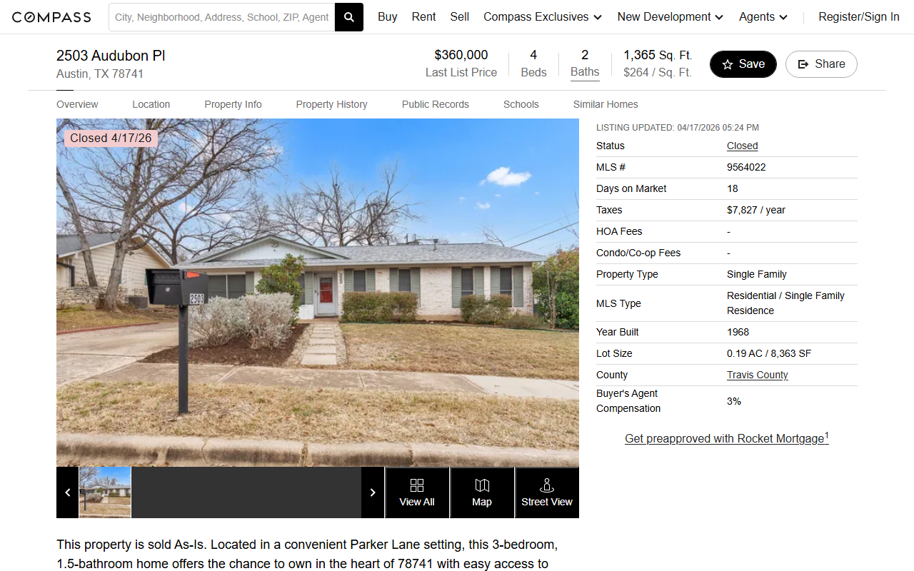 2503audubon.com screenshot