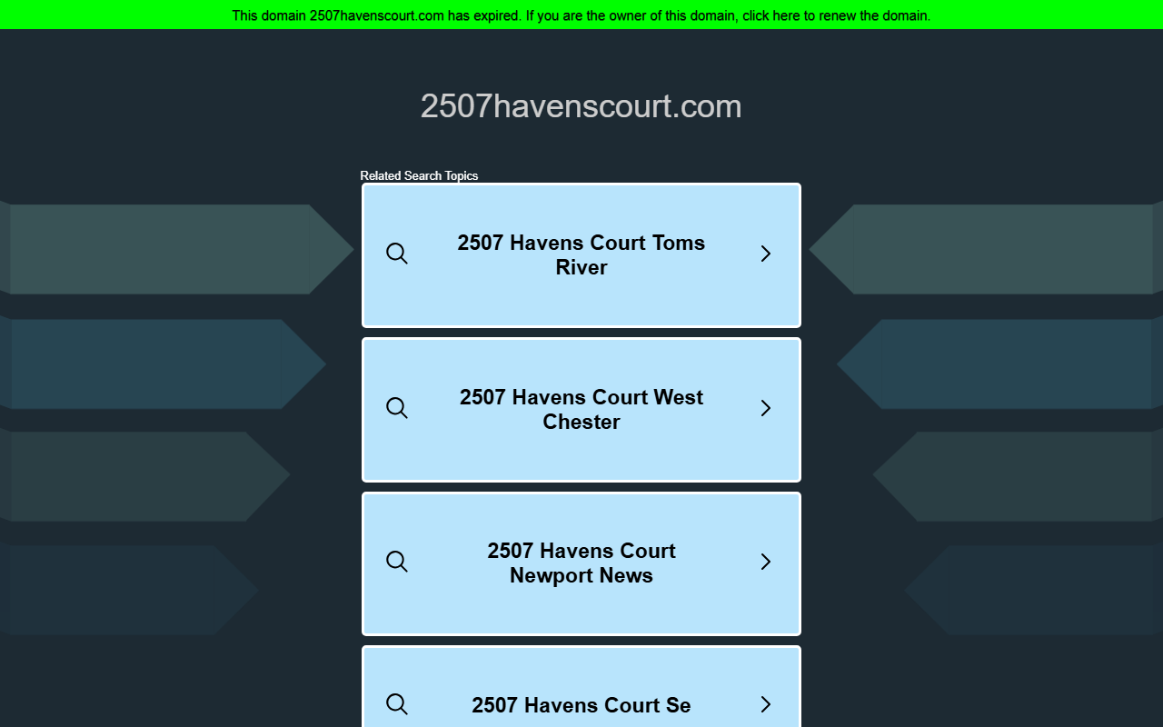 2507havenscourt.com screenshot