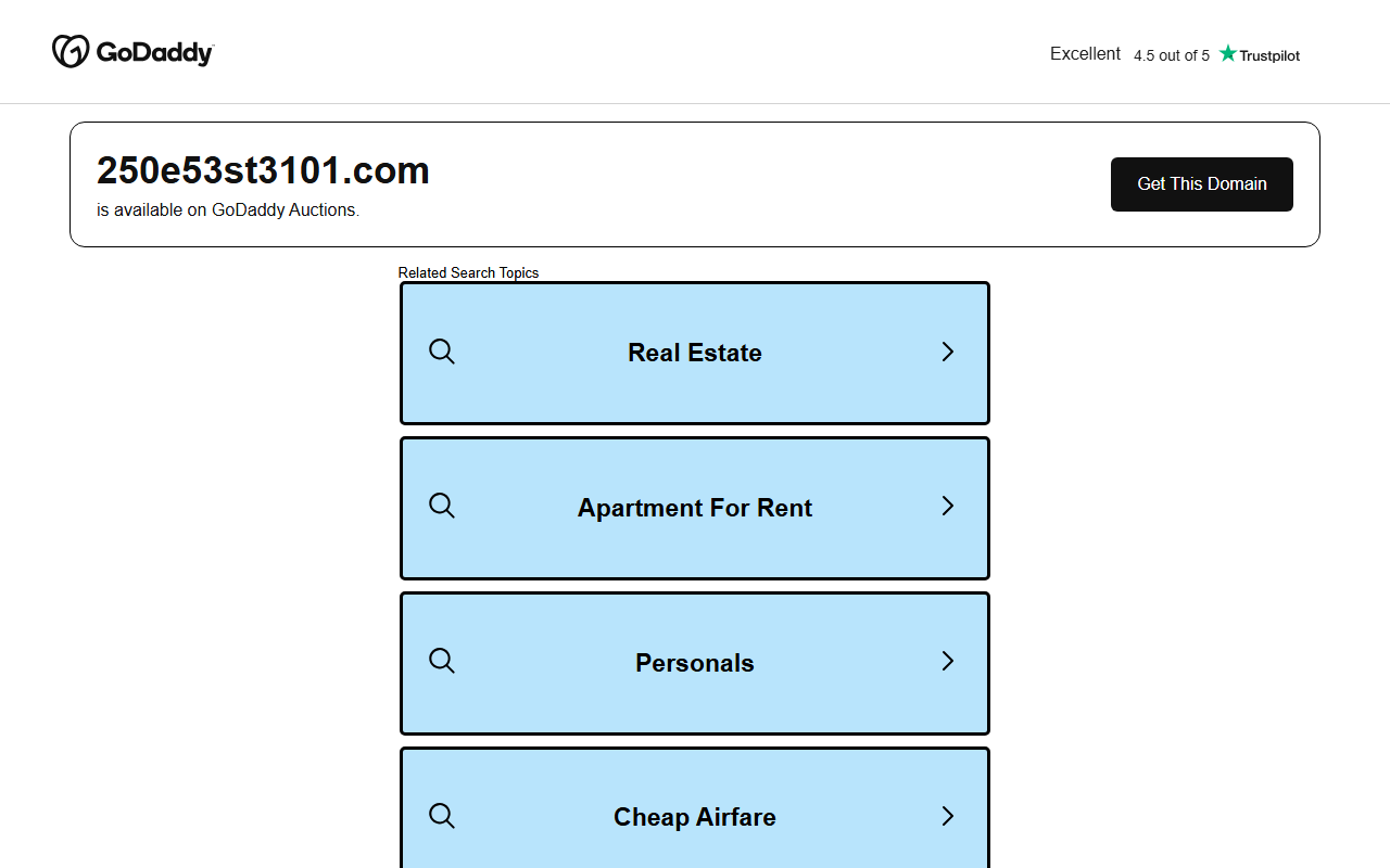 250e53st3101.com screenshot