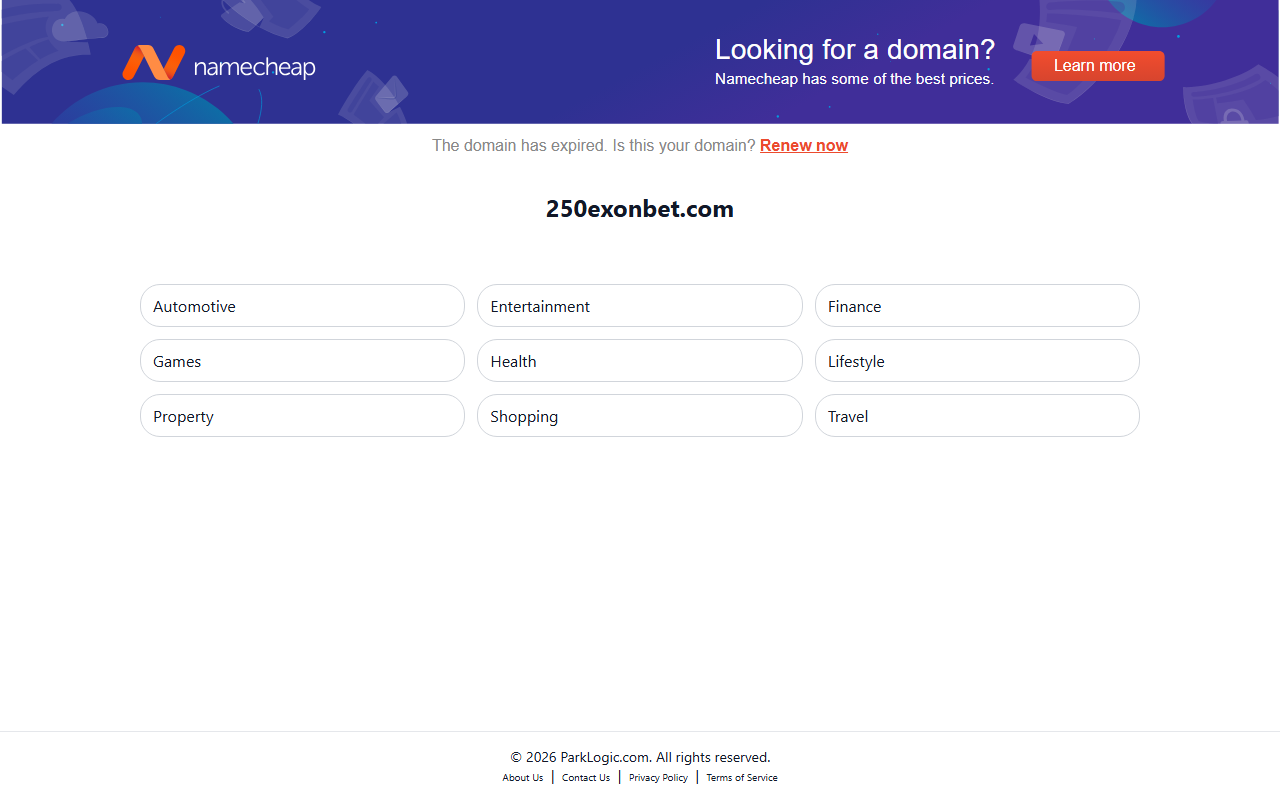 250exonbet.com screenshot