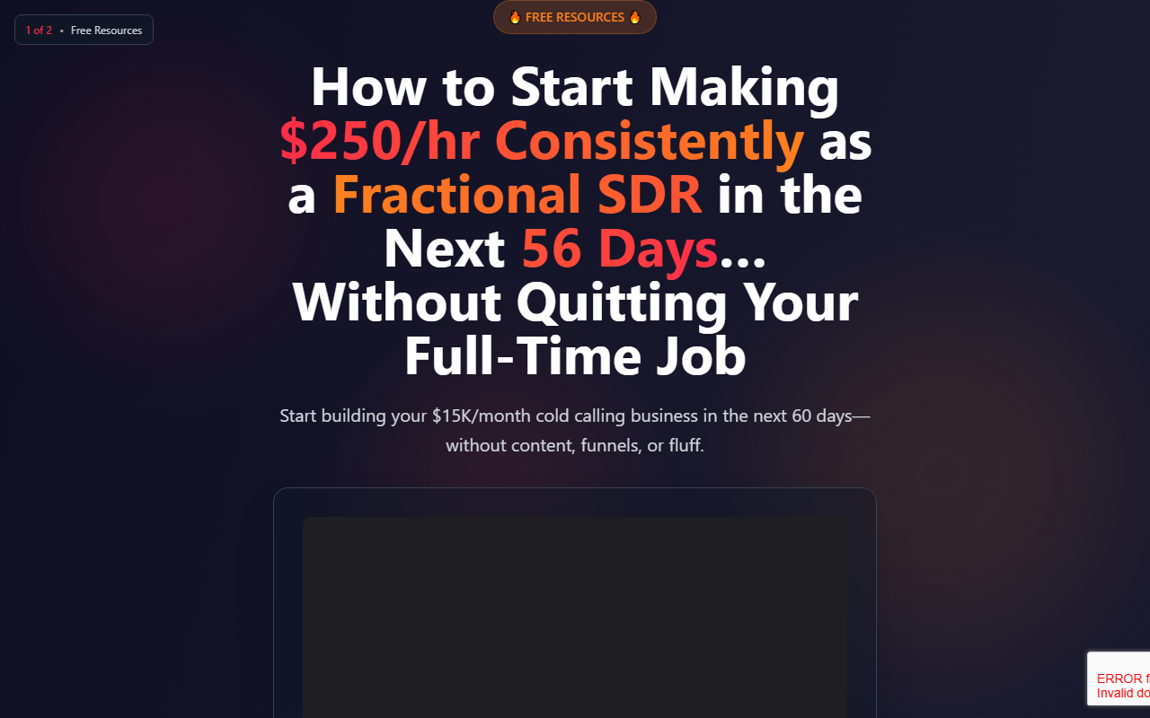 250fractionalsdr.com screenshot