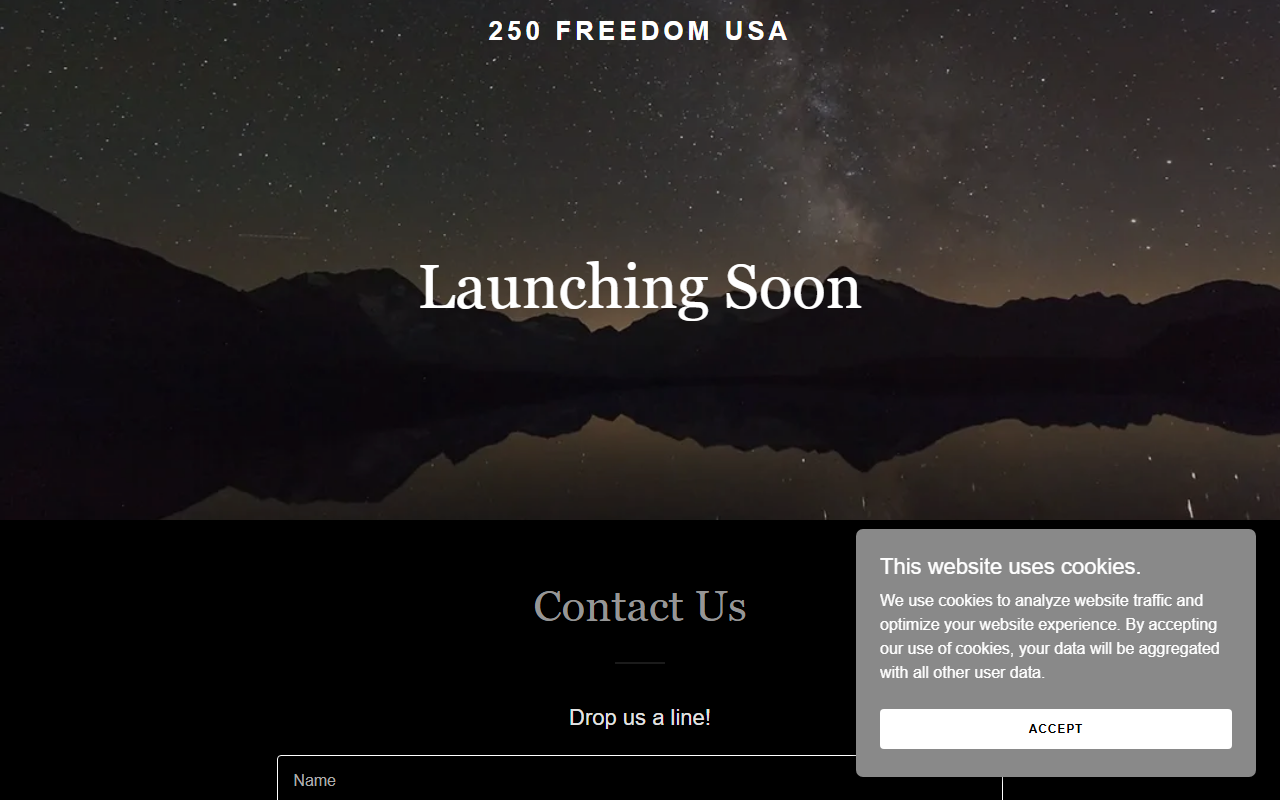250freedomusa.com screenshot