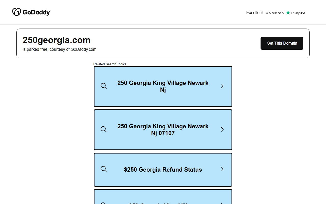 250georgia.com screenshot