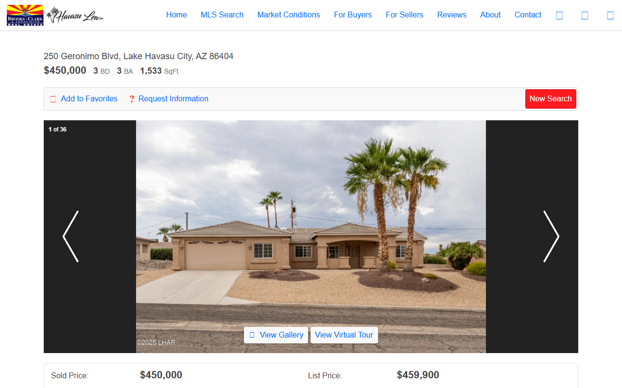 250geronimo.com screenshot