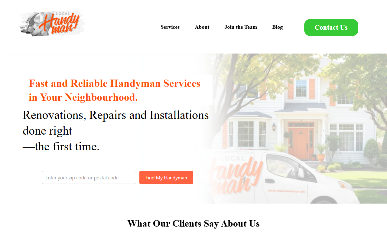 250handyman.com screenshot