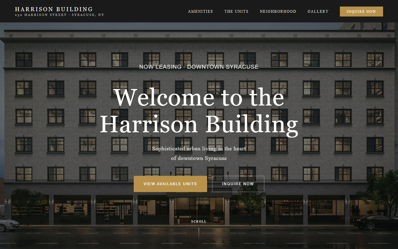 250harrison.com screenshot