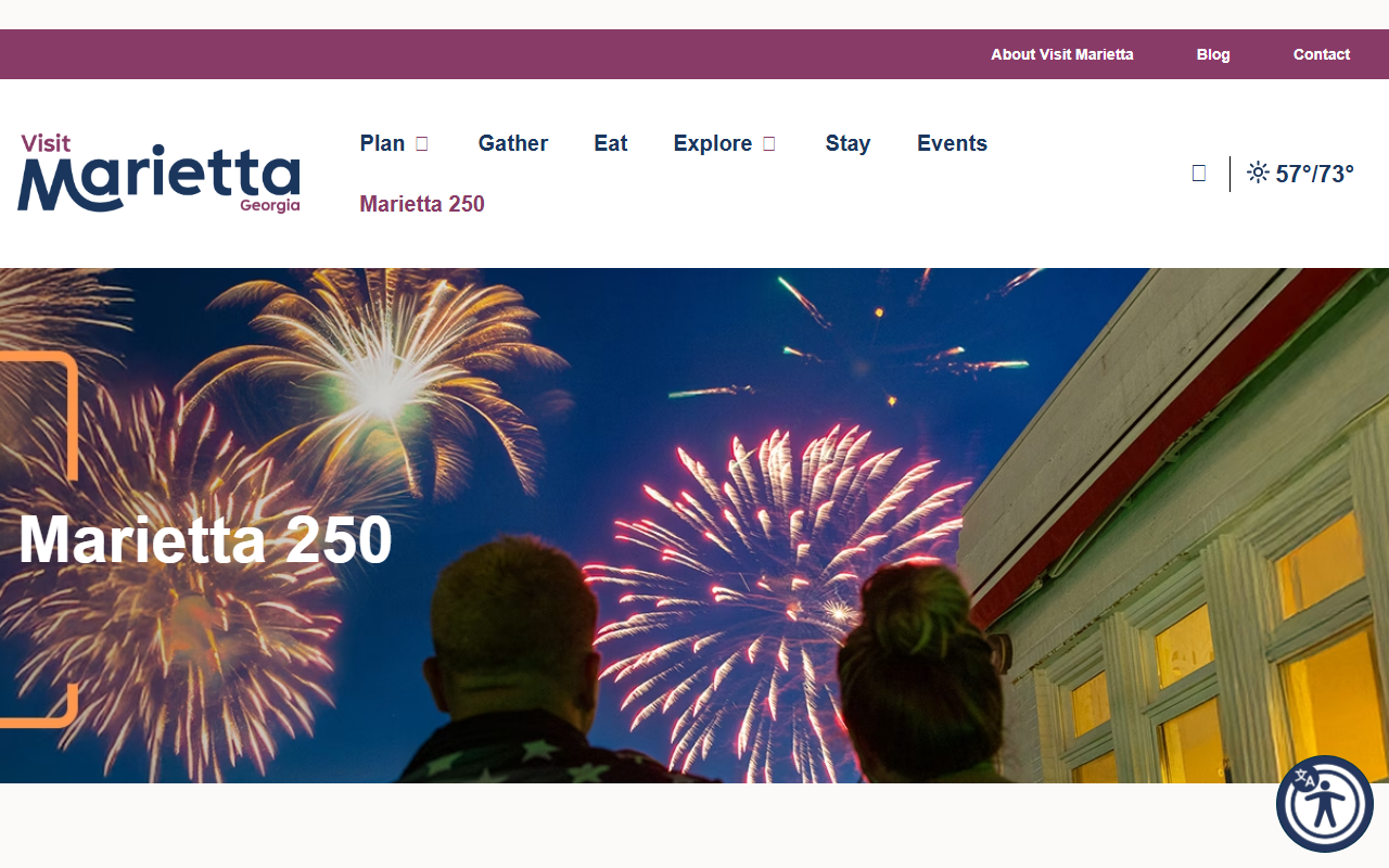 250inmarietta.com screenshot