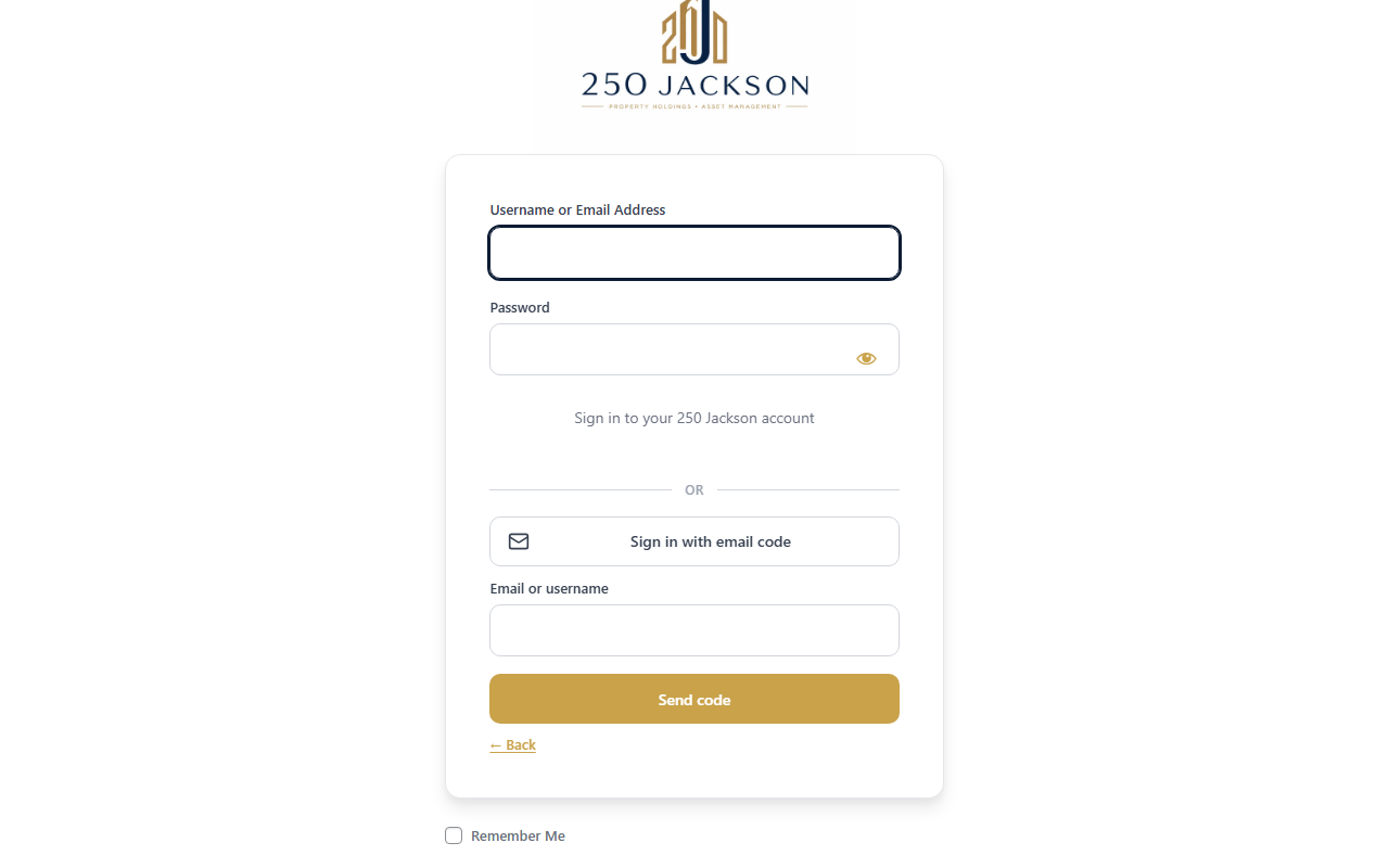 250jackson.com screenshot