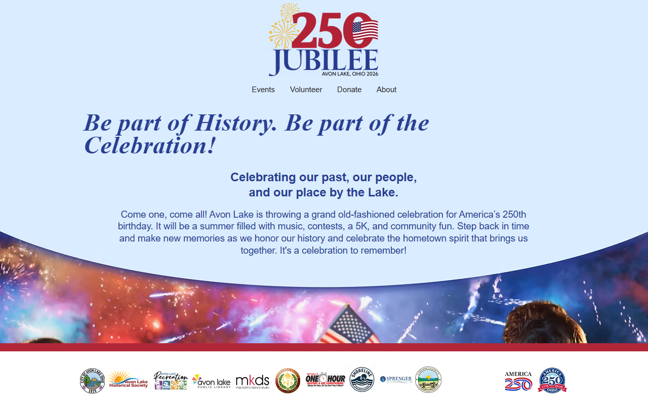 250jubilee.com screenshot
