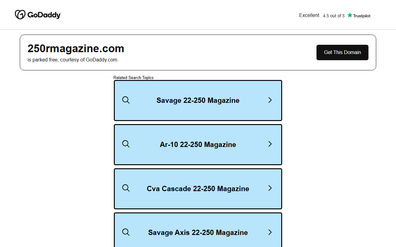 250rmagazine.com screenshot