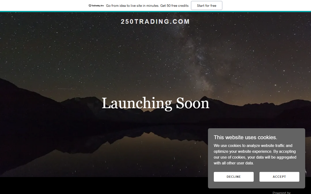 250trading.com screenshot