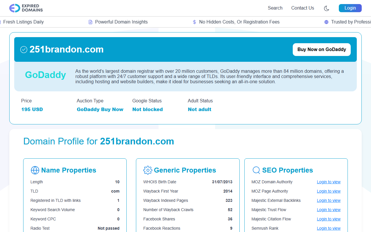 251brandon.com screenshot
