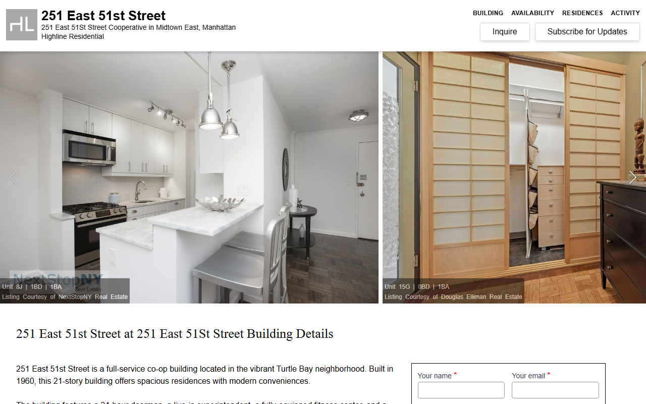251east51st.com screenshot