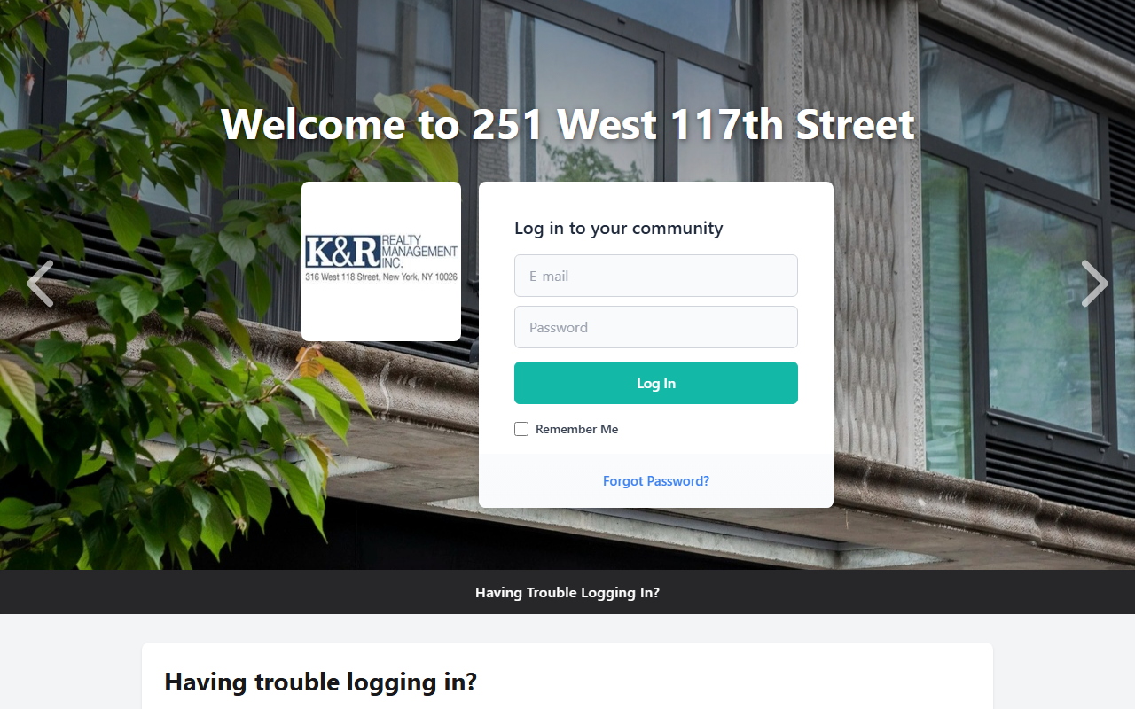 251w117residents.com screenshot