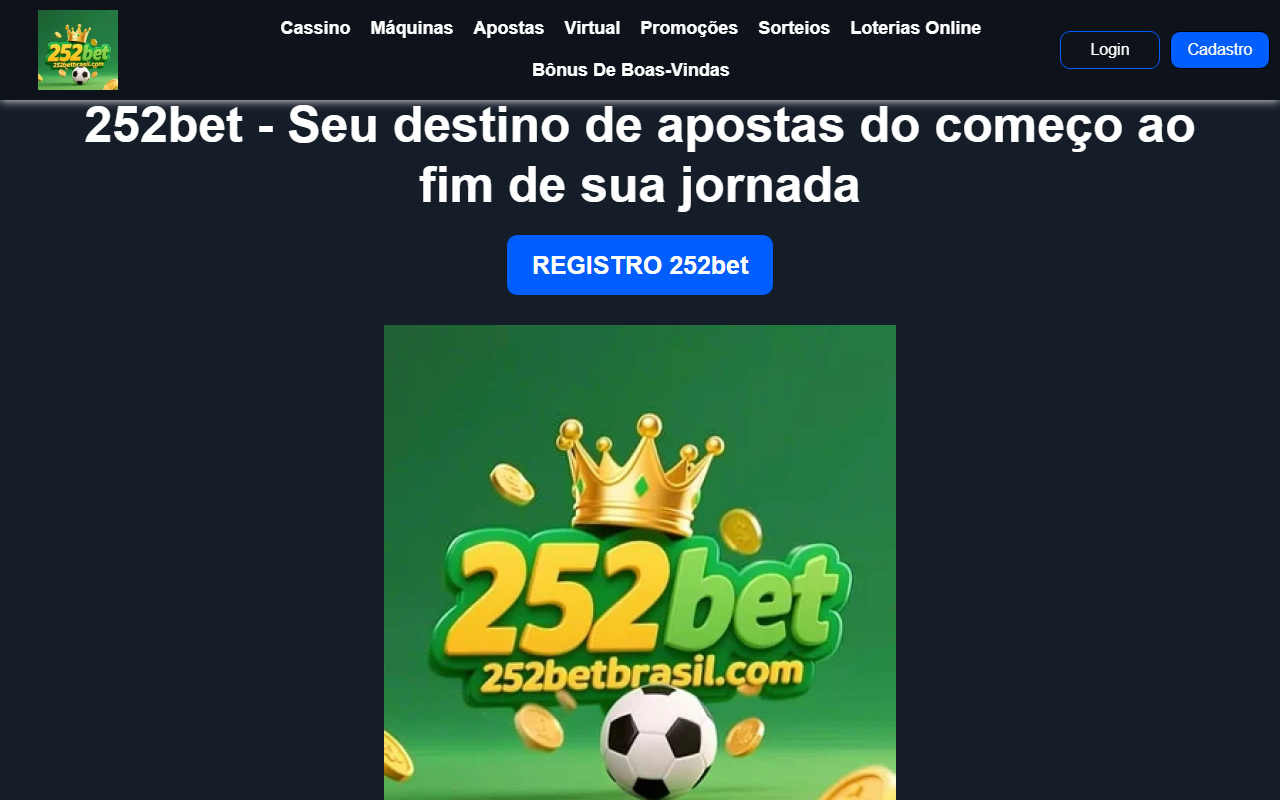 252betbrasil.com screenshot