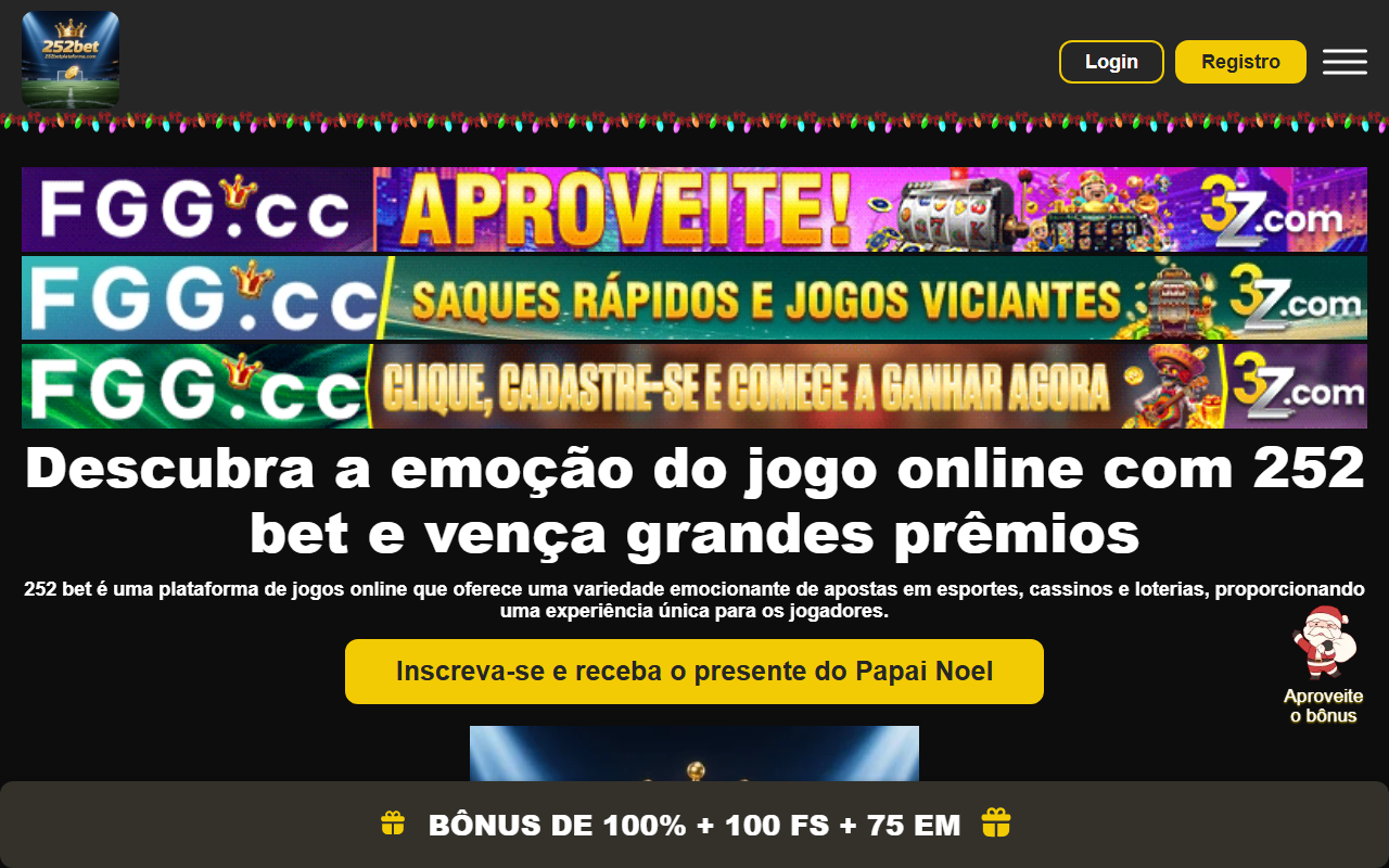 252betplataforma.com screenshot