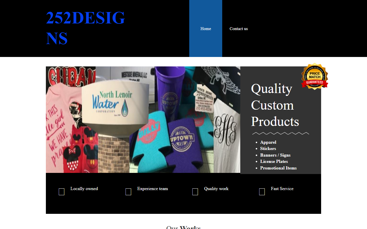 252designs.com screenshot