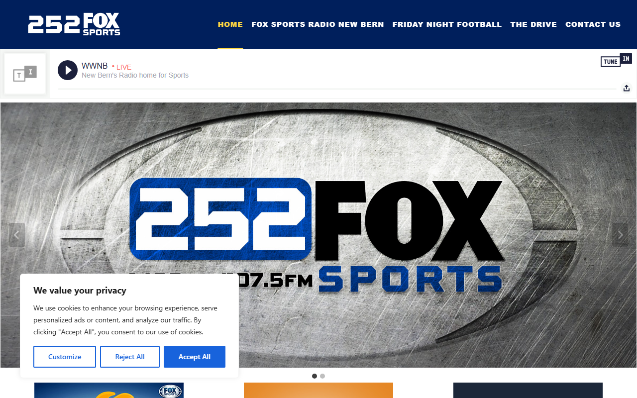 252foxsports.com screenshot