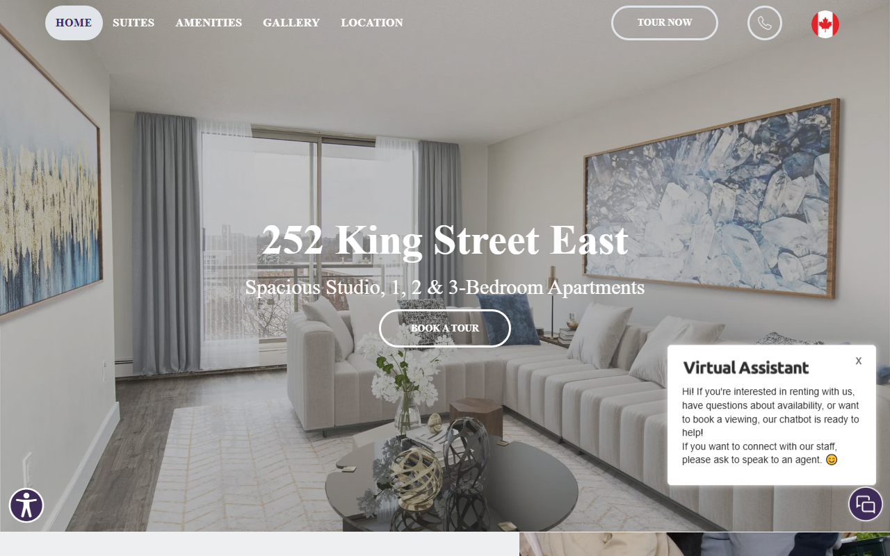 252kingstreet.com screenshot