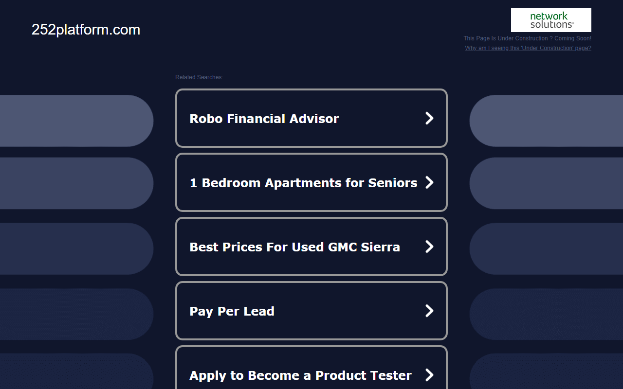 252platform.com screenshot
