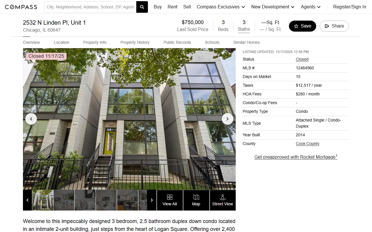 2532linden.com screenshot