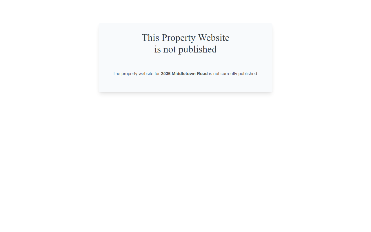 2536middletownrd.com screenshot