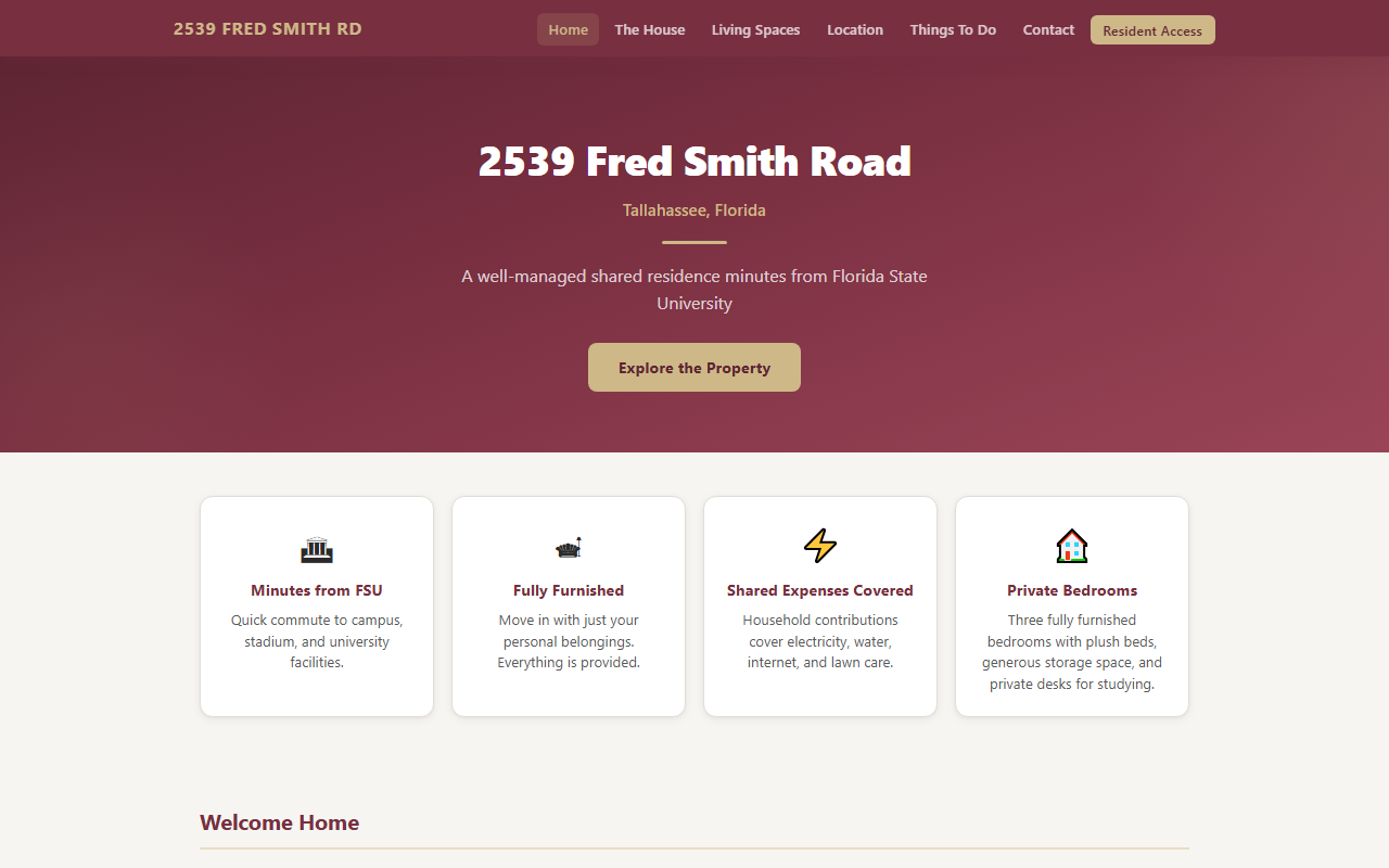 2539fredsmith.com screenshot