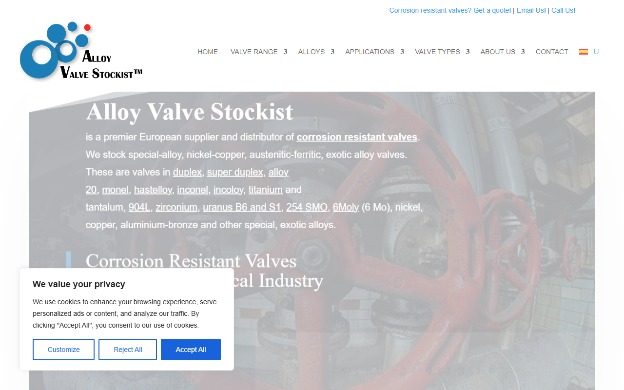 254-smo-valves.com screenshot