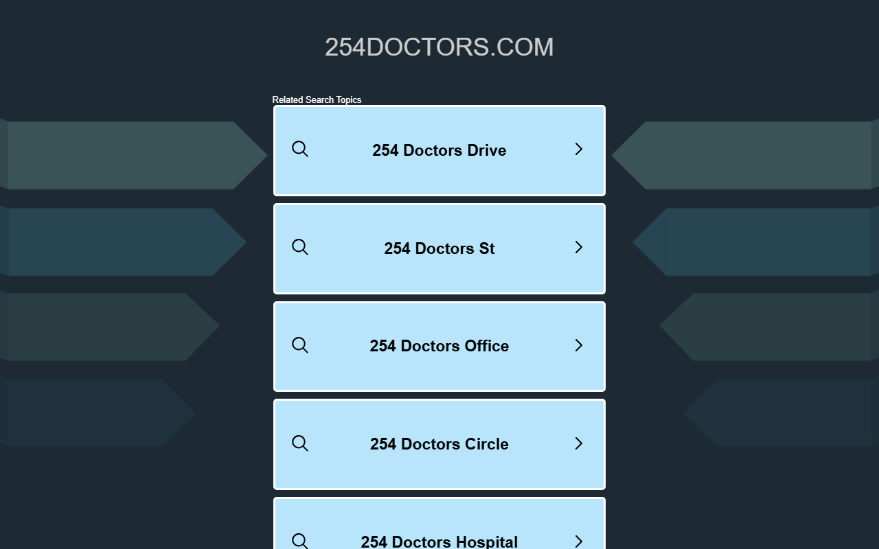 254doctors.com screenshot