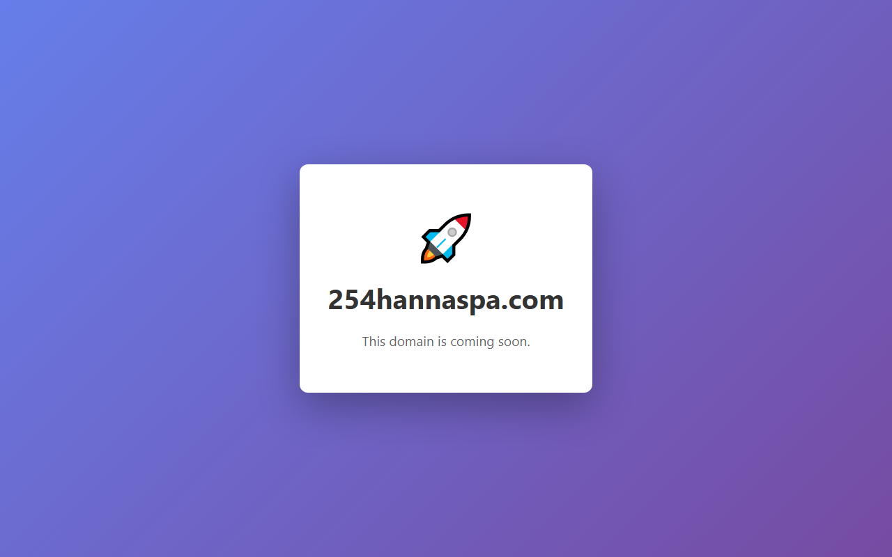 254hannaspa.com screenshot