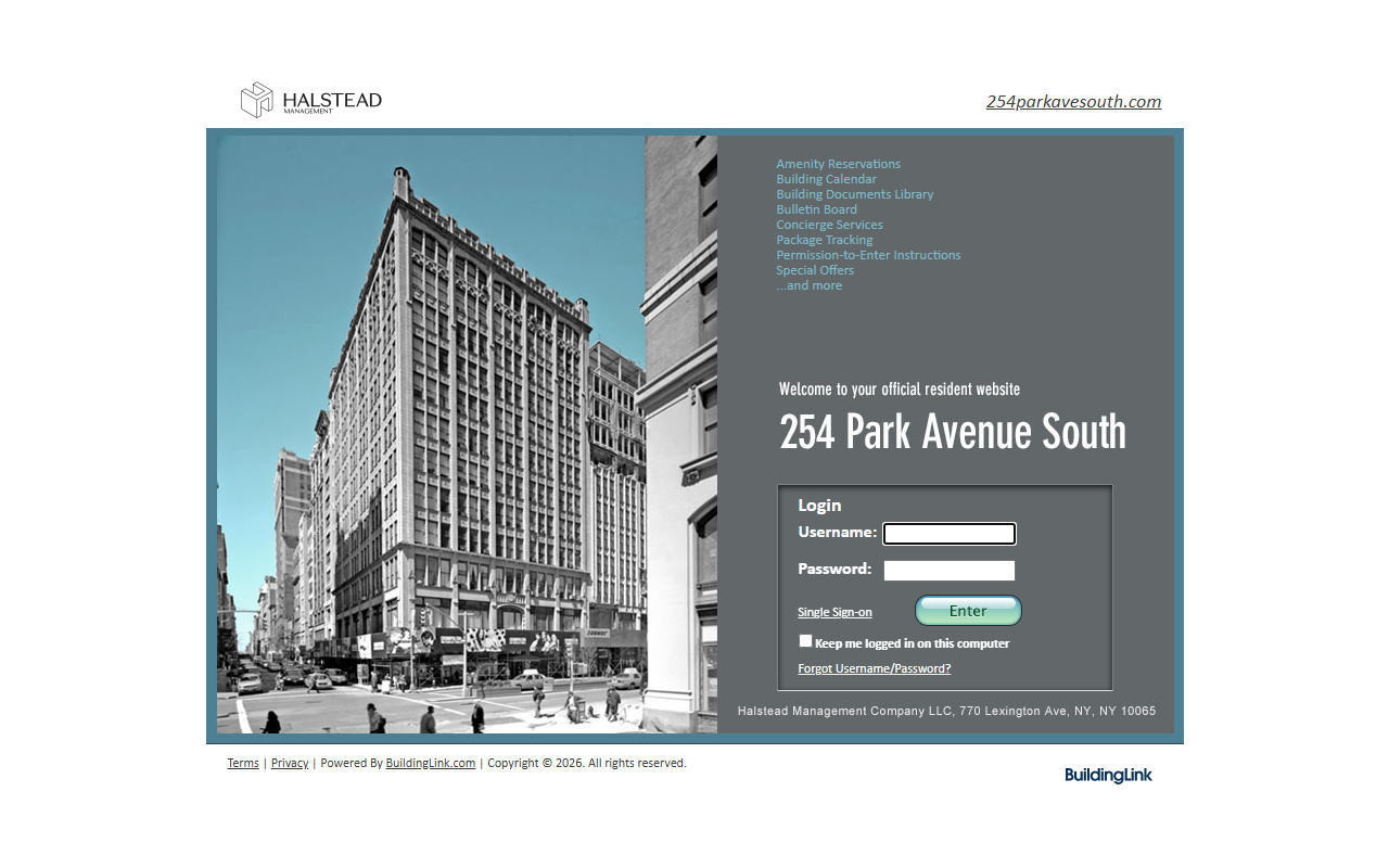 254parkavesouth.com screenshot