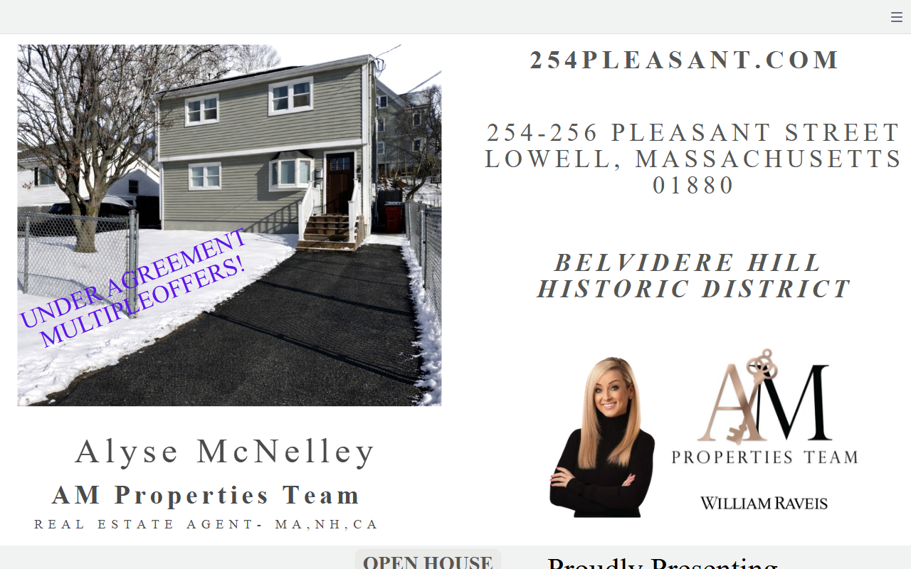 254pleasant.com screenshot