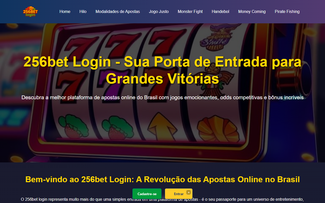 256bet-logina.com screenshot