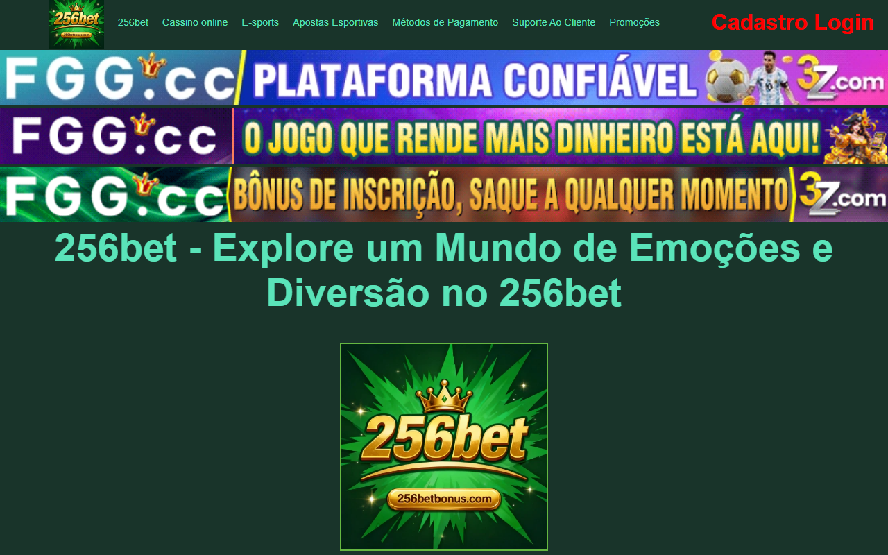 256betbonus.com screenshot