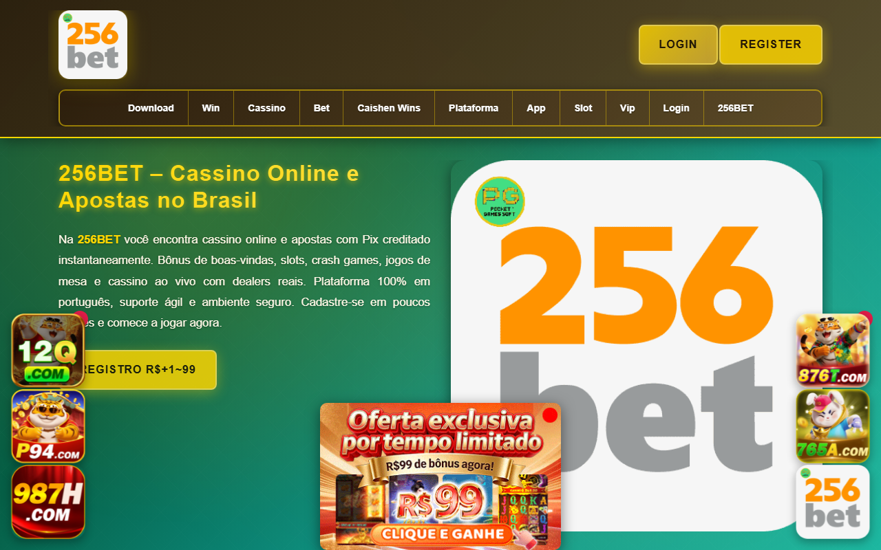 256betbrazil.com screenshot