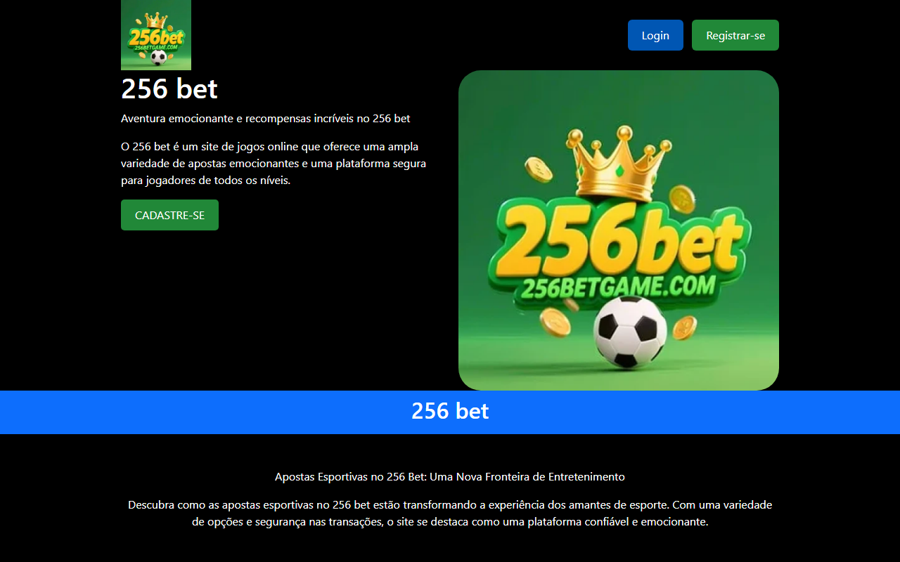 256betgame.com screenshot