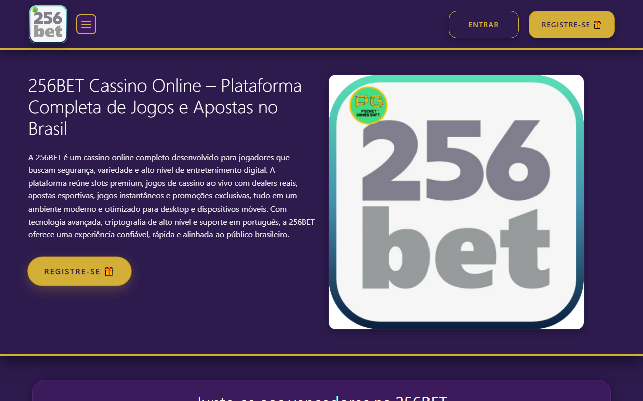 256betonline.com screenshot