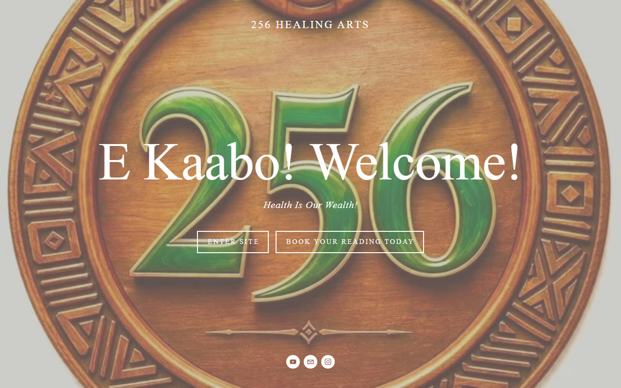 256healingcenter.com screenshot