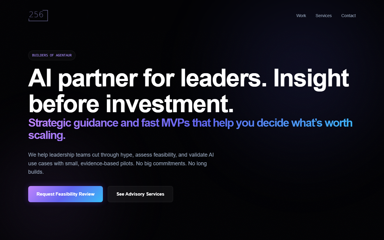 256technologies.com screenshot