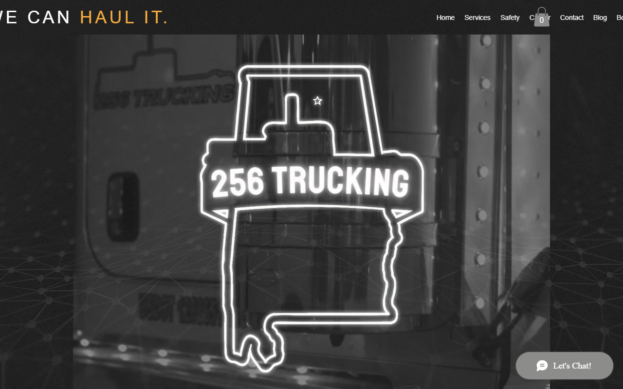 256truckinghsv.com screenshot