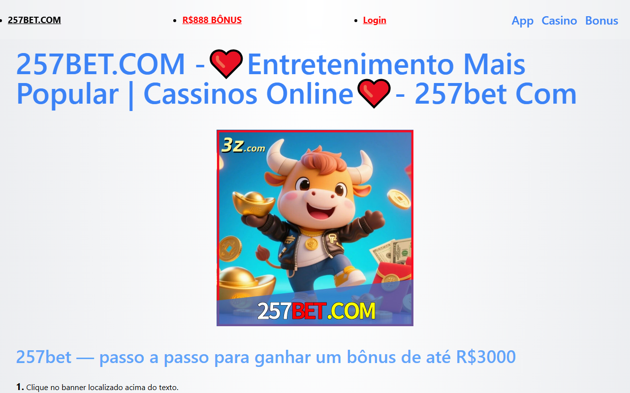 257bet-bet-br.com screenshot