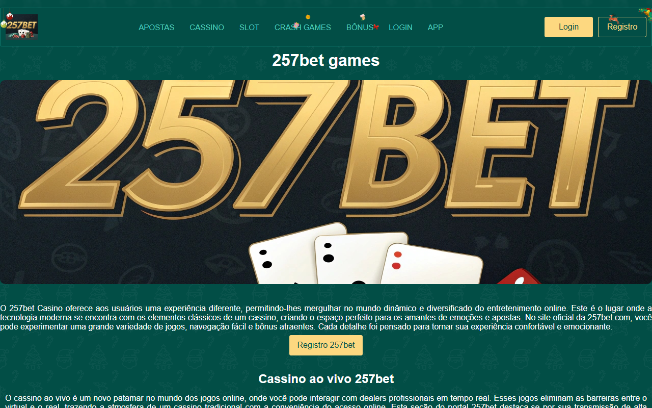 257betgames.com screenshot
