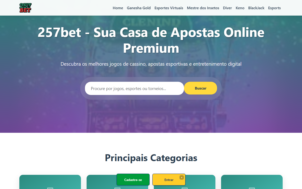 257betslot.com screenshot