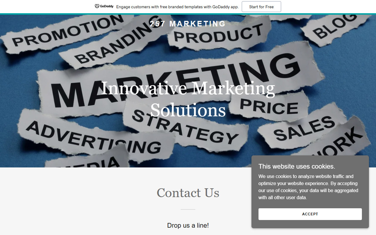 257marketing.com screenshot