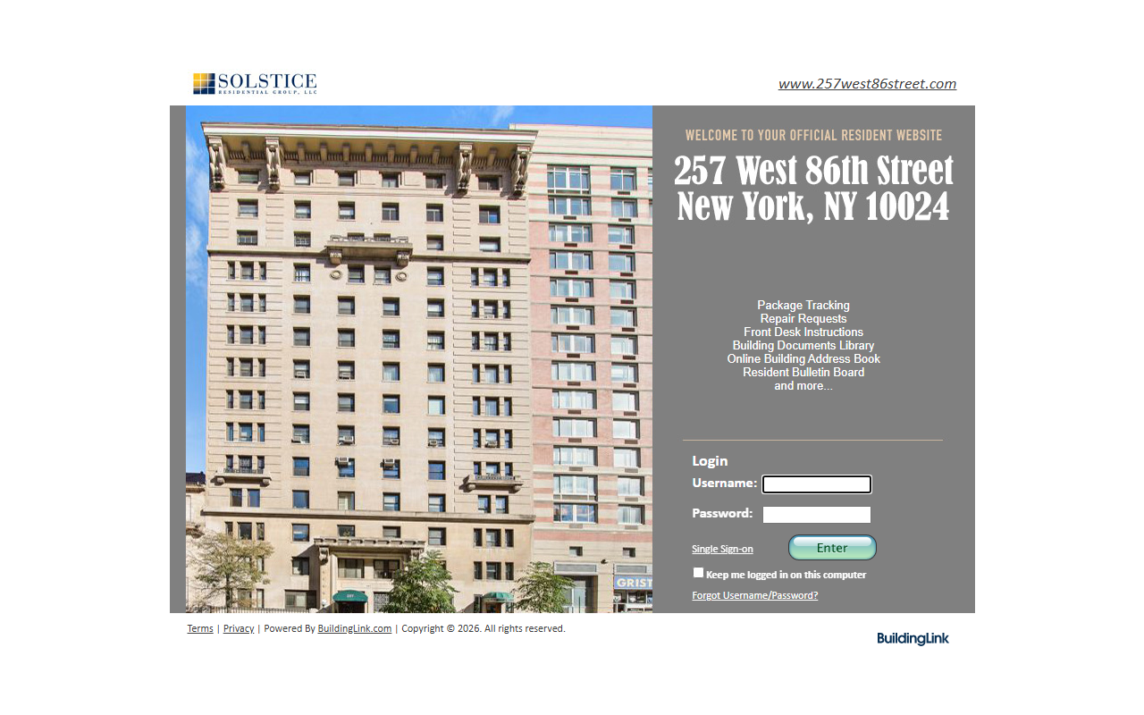 257west86street.com screenshot