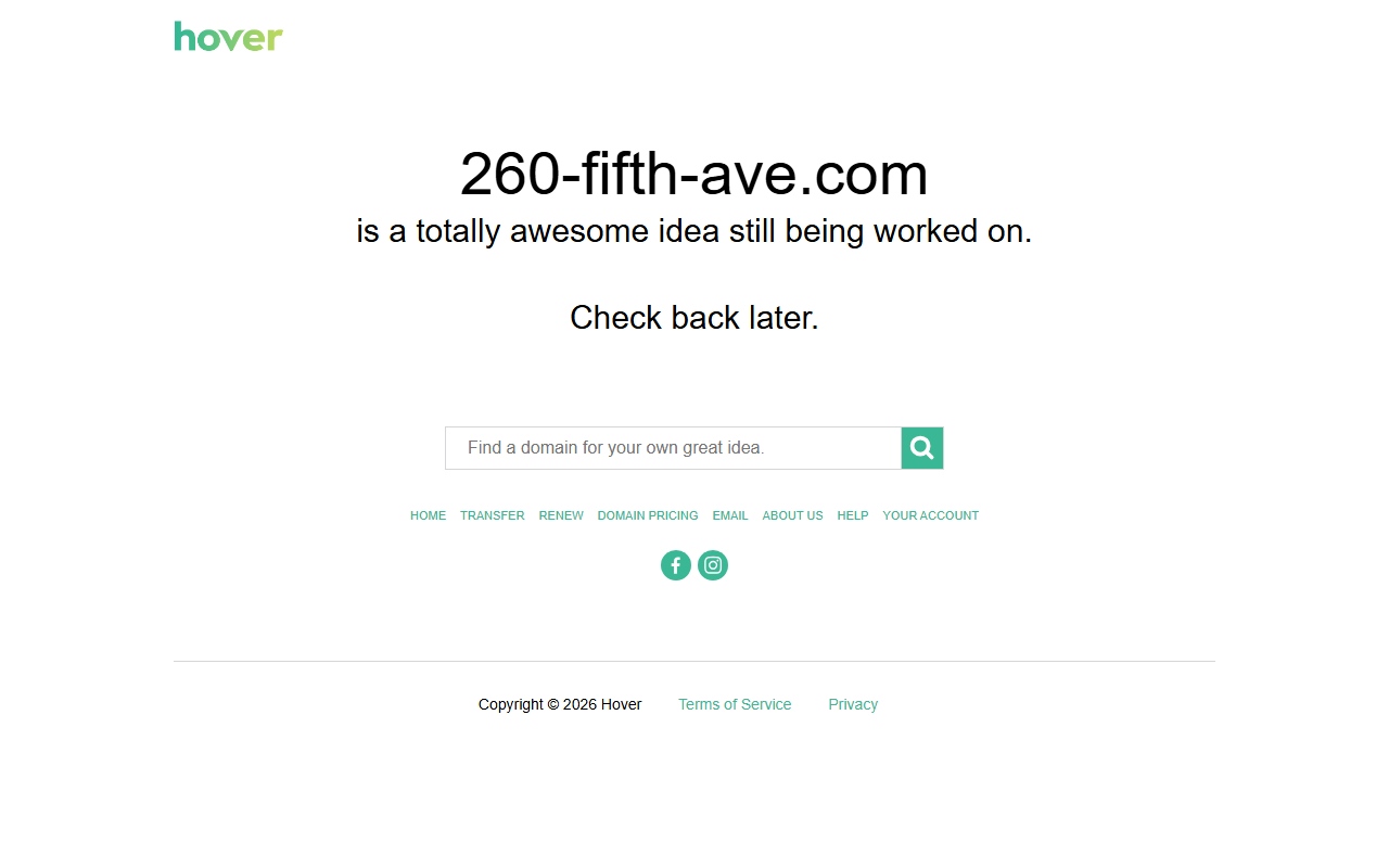260-fifth-ave.com screenshot