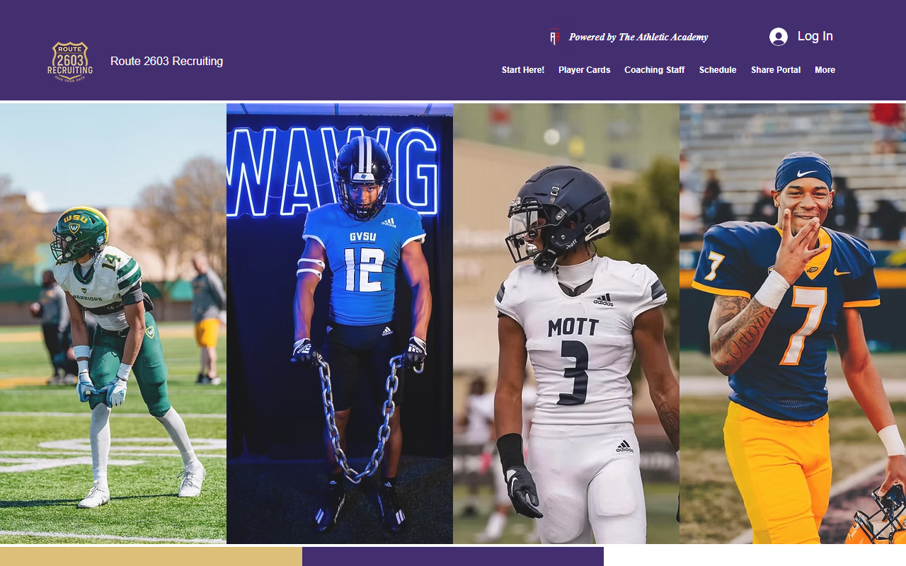 2603recruiting.com screenshot