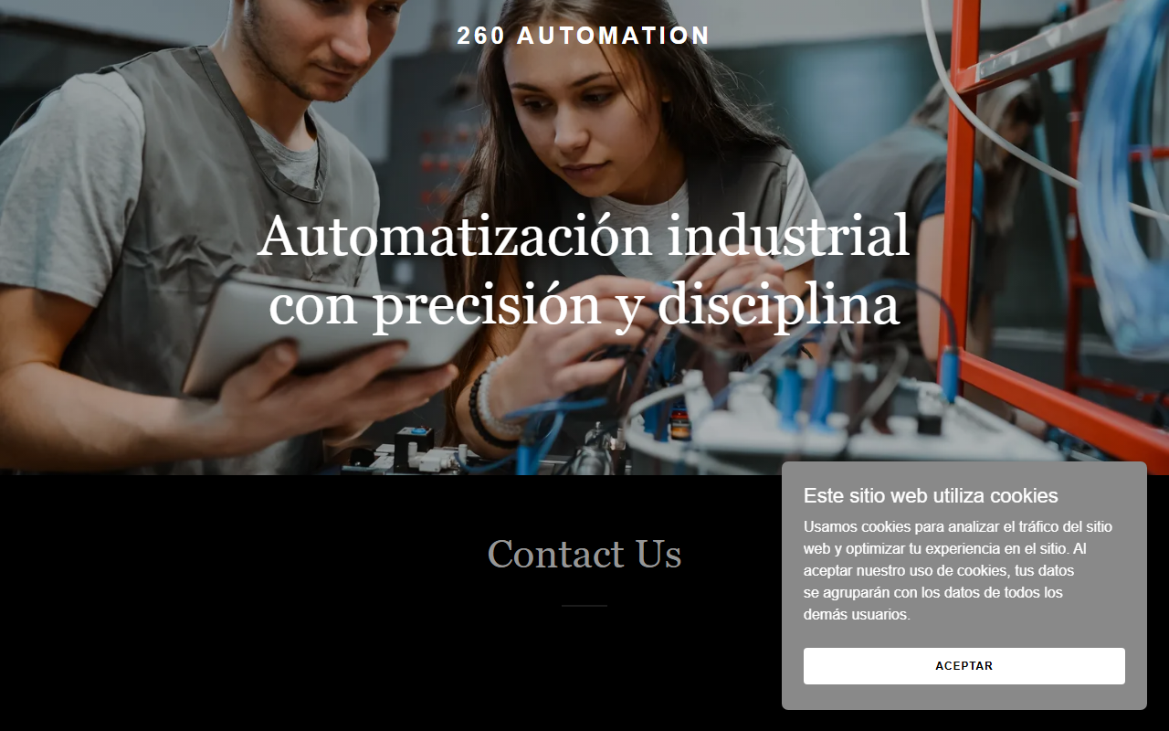 260automation.com screenshot
