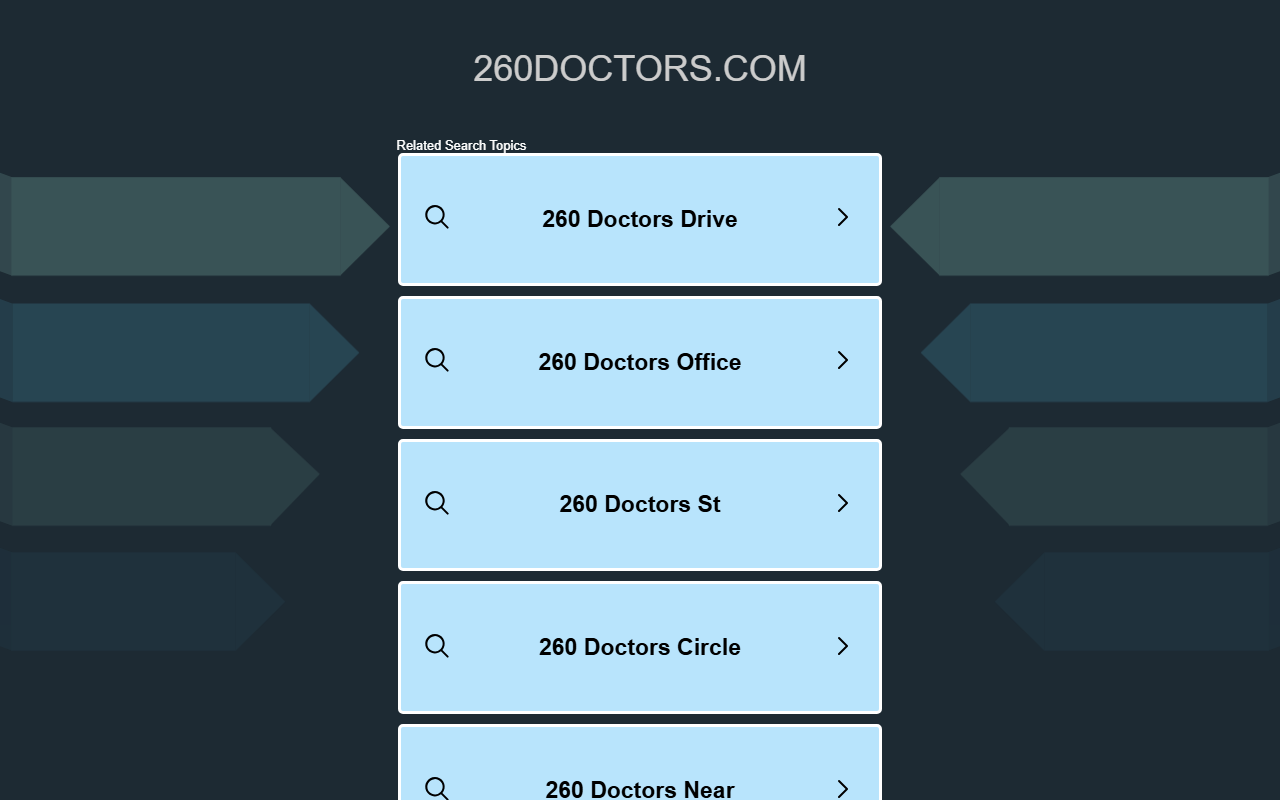 260doctors.com screenshot