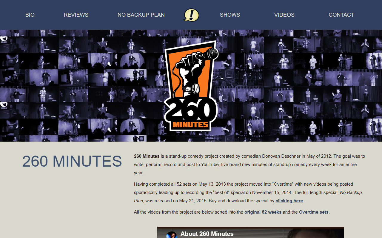 260minutes.com screenshot